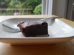 The brownies I made.  So good!