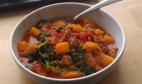 Butternut squash and pork